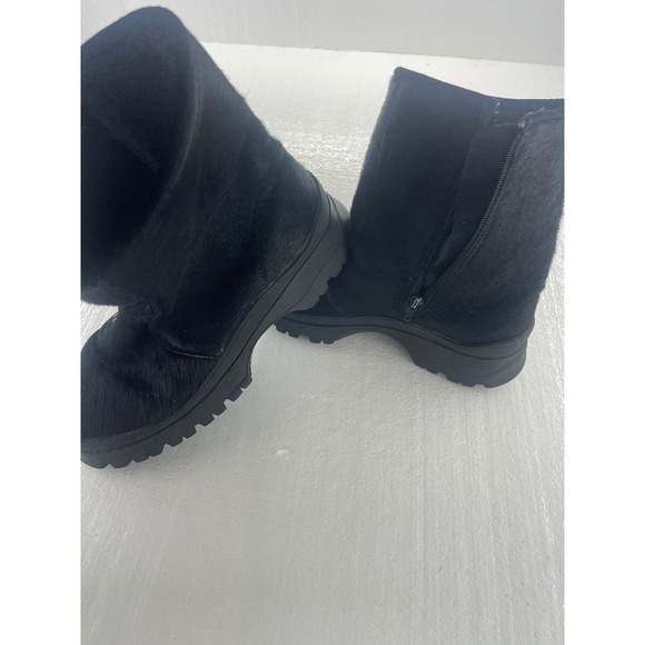 Pajar‎ Genuine Quality Boots Black Furry Winter Ankle Boots - Picture 1 of 6
